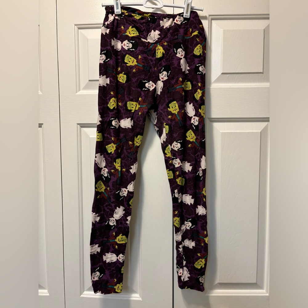LuLaRoe leggings Frankenstein and his Bride